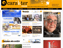 Tablet Screenshot of carakter.org